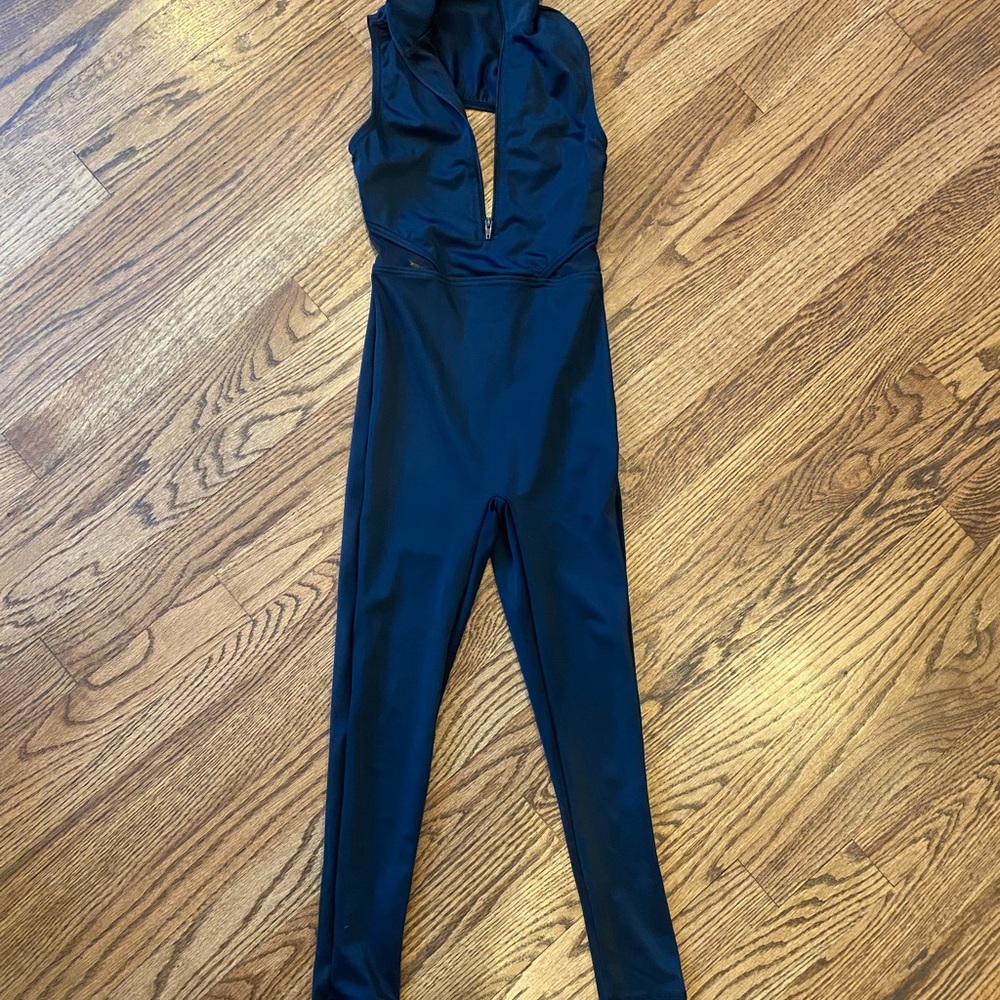 Black Sleeveless Jumpsuit